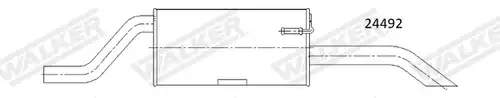 крайно гърне WALKER 24492