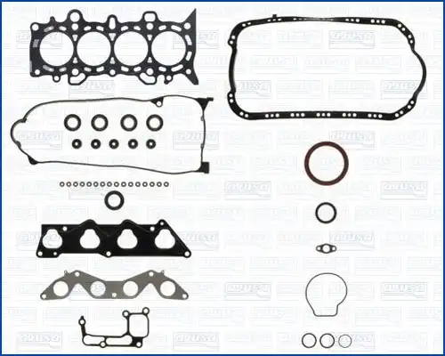 пълен комплект гарнитури, двигател WILMINK GROUP WG1165655