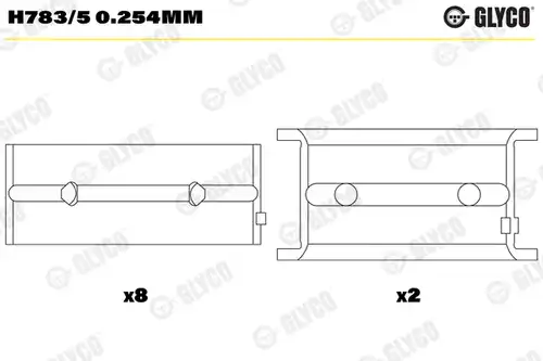 к-кт лагери колянов вал WILMINK GROUP WG1186433