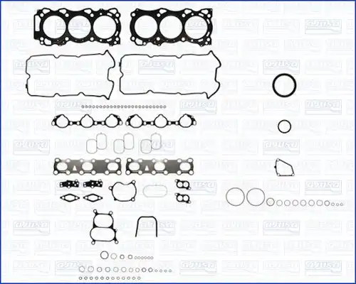 пълен комплект гарнитури, двигател WILMINK GROUP WG1452609