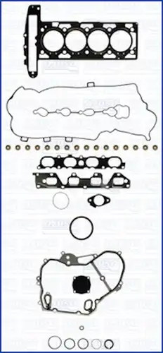 пълен комплект гарнитури, двигател WILMINK GROUP WG1452689