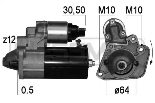 стартер WILMINK GROUP WG2013381