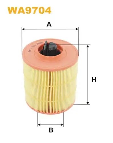 въздушен филтър WIX FILTERS WA9704