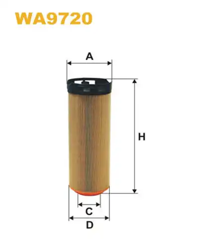 въздушен филтър WIX FILTERS WA9720