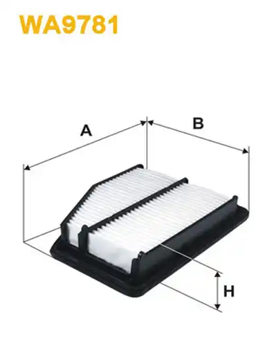 въздушен филтър WIX FILTERS WA9781