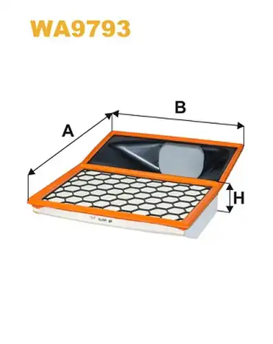 въздушен филтър WIX FILTERS WA9793