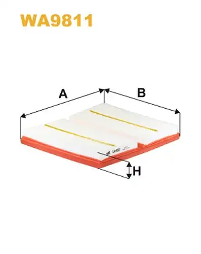 въздушен филтър WIX FILTERS WA9811