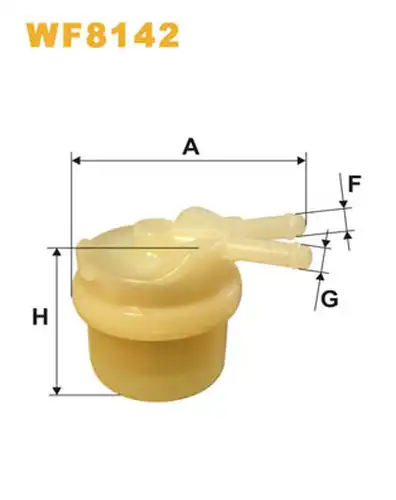 горивен филтър WIX FILTERS WF8142