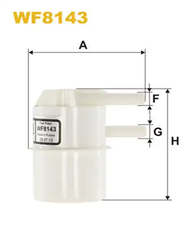 горивен филтър WIX FILTERS WF8143