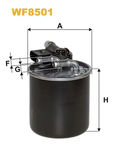 горивен филтър WIX FILTERS WF8501