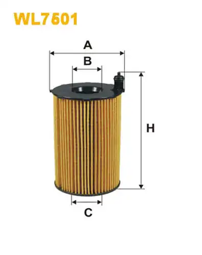 маслен филтър WIX FILTERS WL7501
