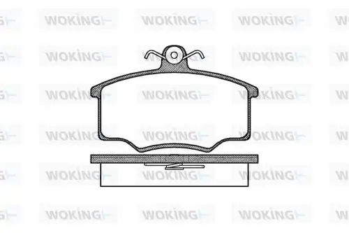 накладки WOKING P1463.00