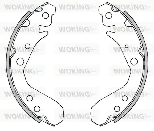 спирачна челюст WOKING Z4483.00