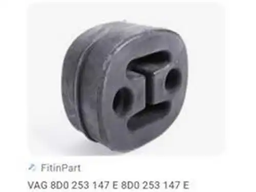 гумена лента, изпускателна система ZPY 8D0 253 147E