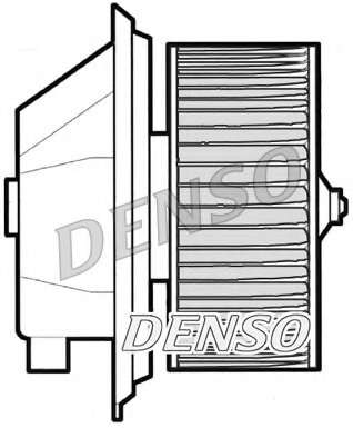 вентилатор, конденсатор на климатизатора DENSO