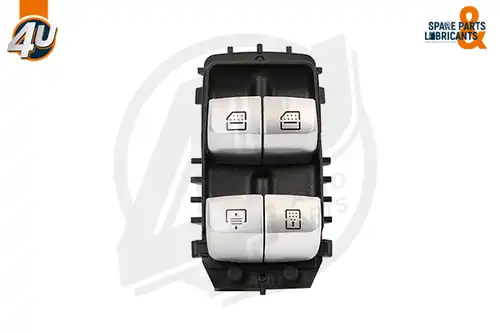 ключ(бутон), стъклоповдигане 4U Autoparts 17125MR