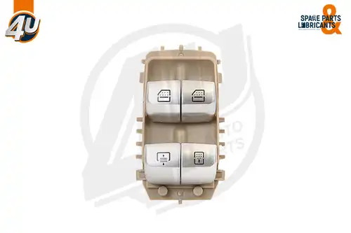 ключ(бутон), стъклоповдигане 4U Autoparts 17126MR