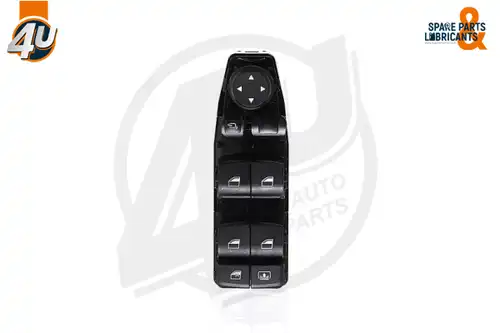 ключ(бутон), стъклоповдигане 4U Autoparts 38124BW