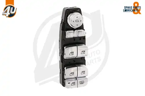 ключ(бутон), стъклоповдигане 4U Autoparts 38184BW