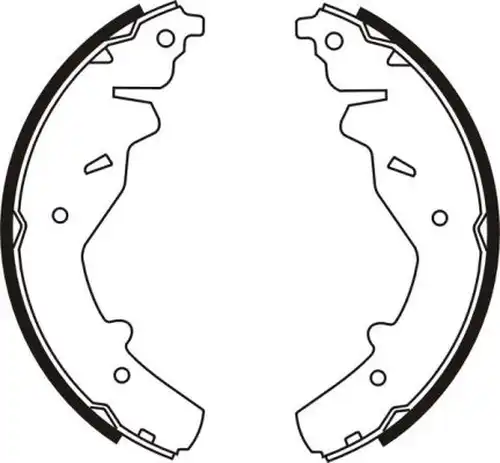 комплект спирачна челюст ABE C00307ABE