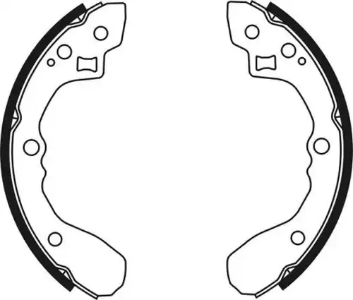 комплект спирачна челюст ABE C00313ABE