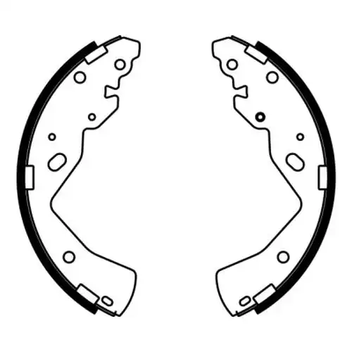 комплект спирачна челюст ABE C03038ABE