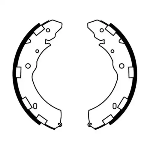 комплект спирачна челюст ABE C05060ABE