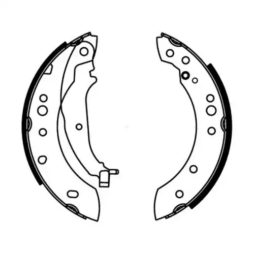 комплект спирачна челюст ABE C05063ABE