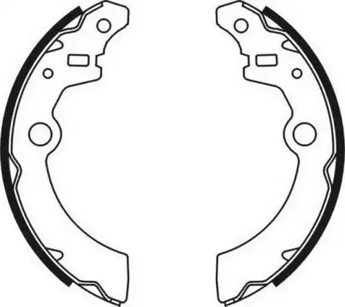 комплект спирачна челюст ABE C08021ABE