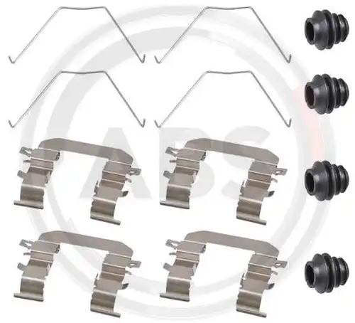 комплект принадлежности, дискови накладки A.B.S. 0131Q