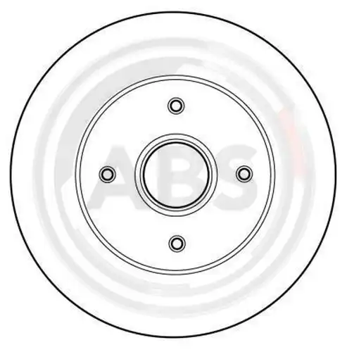 спирачен диск A.B.S. 16058