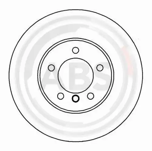 спирачен диск A.B.S. 16332