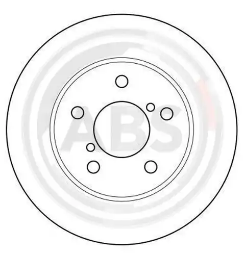 спирачен диск A.B.S. 16631
