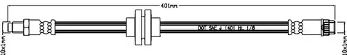 спирачен маркуч ABTEX ABH1261