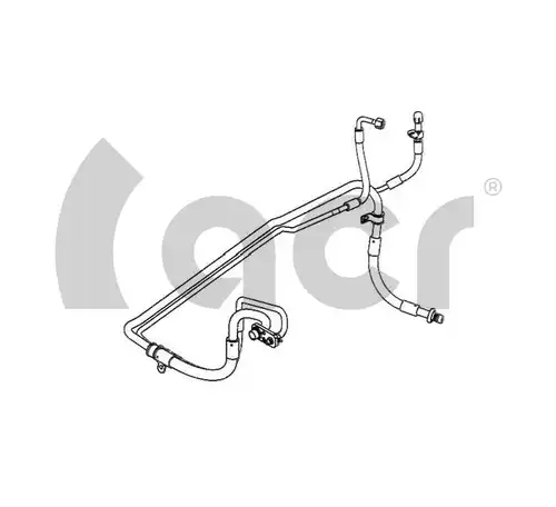 тръбопровод за високо налягане/вакуум, климатизация ACR 119261