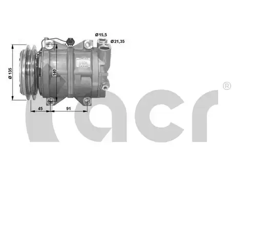 компресор за климатик ACR 134712