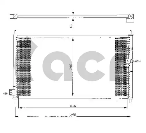 кондензатор, климатизация ACR 300205