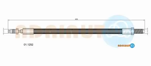 маркуч за съединителя ADRIAUTO 01.1252