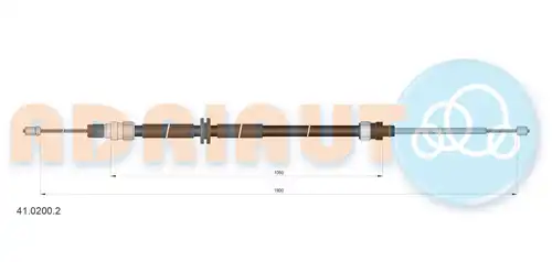 жило за ръчна спирачка ADRIAUTO 41.0200.2