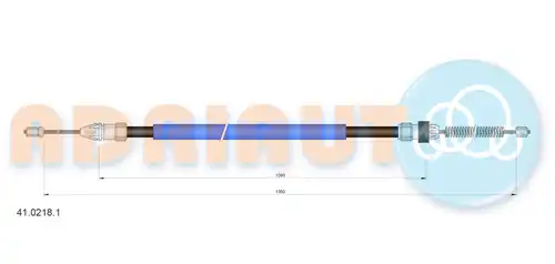 жило за ръчна спирачка ADRIAUTO 41.0218.1