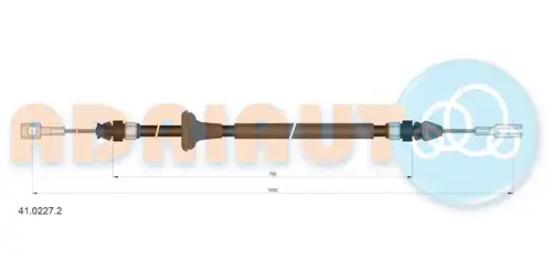 жило за ръчна спирачка ADRIAUTO 41.0227.2