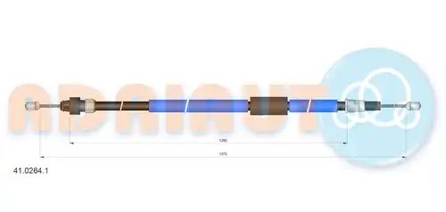 жило за ръчна спирачка ADRIAUTO 41.0264.1