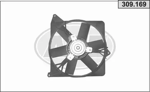 вентилатор, охлаждане на двигателя AHE 309.169
