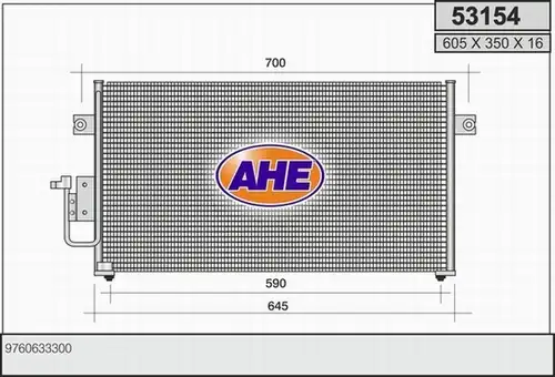 кондензатор, климатизация AHE 53154