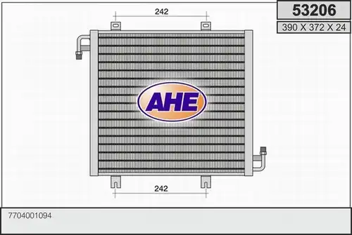 кондензатор, климатизация AHE 53206