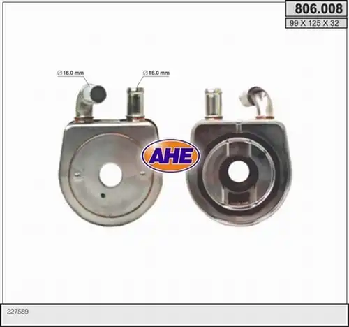 маслен радиатор, двигателно масло AHE 806.008