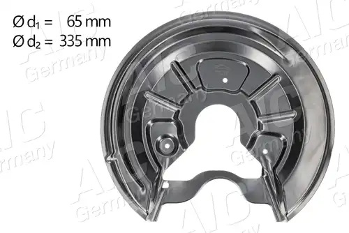 предпазна пластина, спирачни дискове AIC 54847