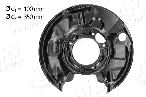 предпазна пластина, спирачни дискове AIC 55083