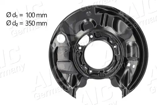 предпазна пластина, спирачни дискове AIC 55084