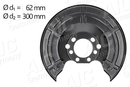 предпазна пластина, спирачни дискове AIC 55198